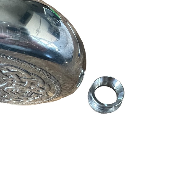 Edwin Sheffield 302 Europe pewter Blyde England 1798DAEPU flask perfect gift - Picture 9 of 11